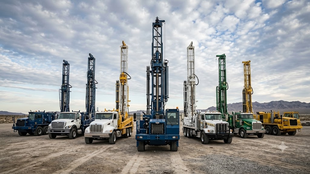 Imani Drills & Rigs team and manufacturing facility