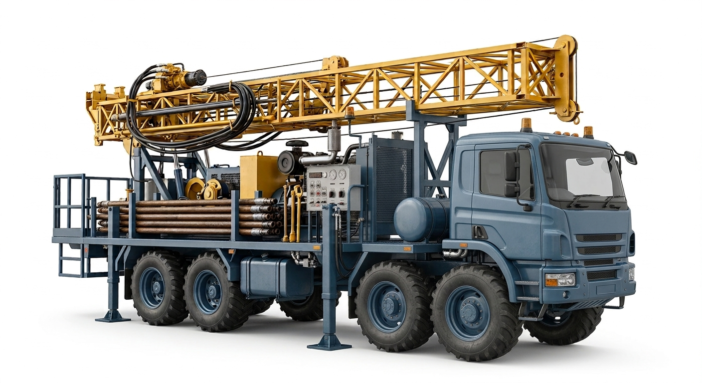 IMR DTH 1000 truck mounted rig